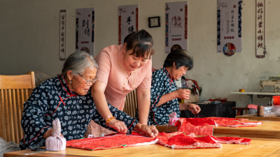 针线里的新生活——沂蒙老区吴家楼子村走笔