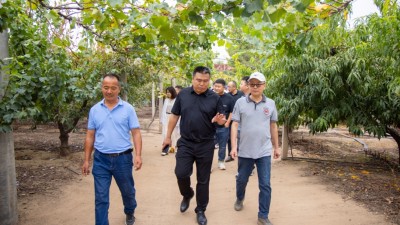 富士康郑州科技园考察团走进郑州航空港区洧川镇开展调研座谈活动