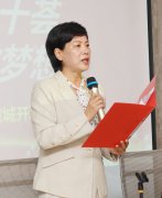 县委统战部副部长工商联党组书记李晓霞参加虞城社区团购项目启动